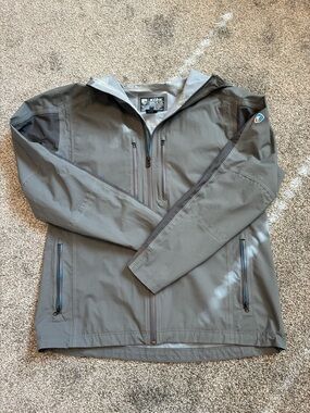 Kuhl Men’s Gray Lightweight Projekt Rain Jacket